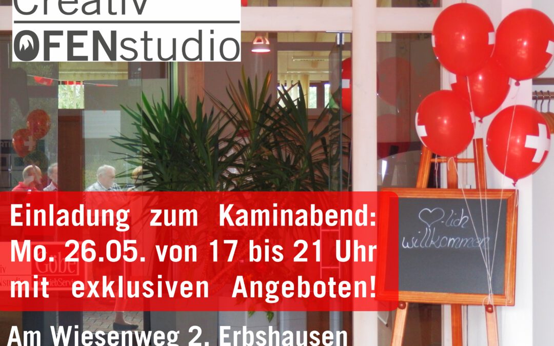 Einladung zum Kaminabend
